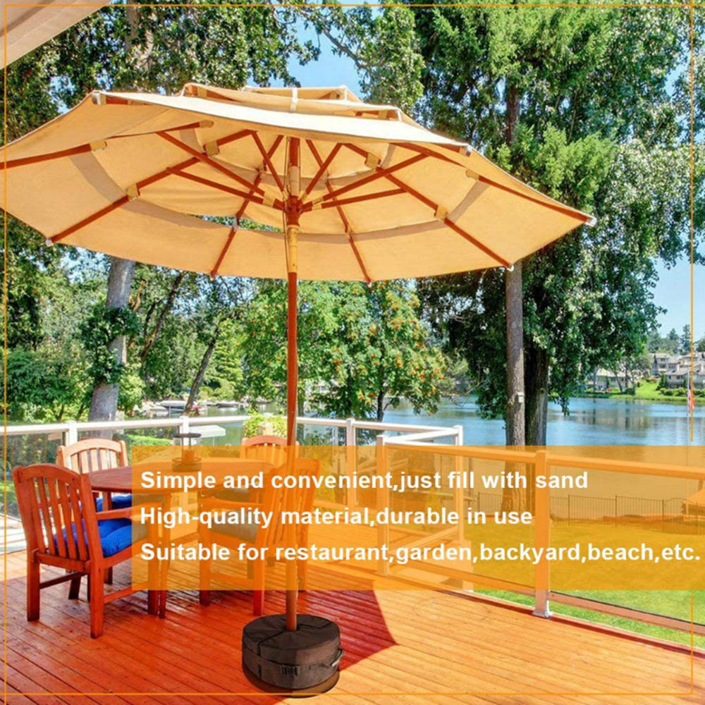 KG0043 Umbrella Base Weight Bag Heavy Duty Round Sandbag Support Bag for Cantilever Patio Umbrella KG0043 Umbrella Base Weight Bag Heavy Duty Round Sandbag Support Bag for Cantilever Patio Umbrella